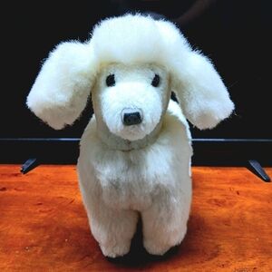 💜2/$20💜 Vintage 1988 GUND White Poodle Plush